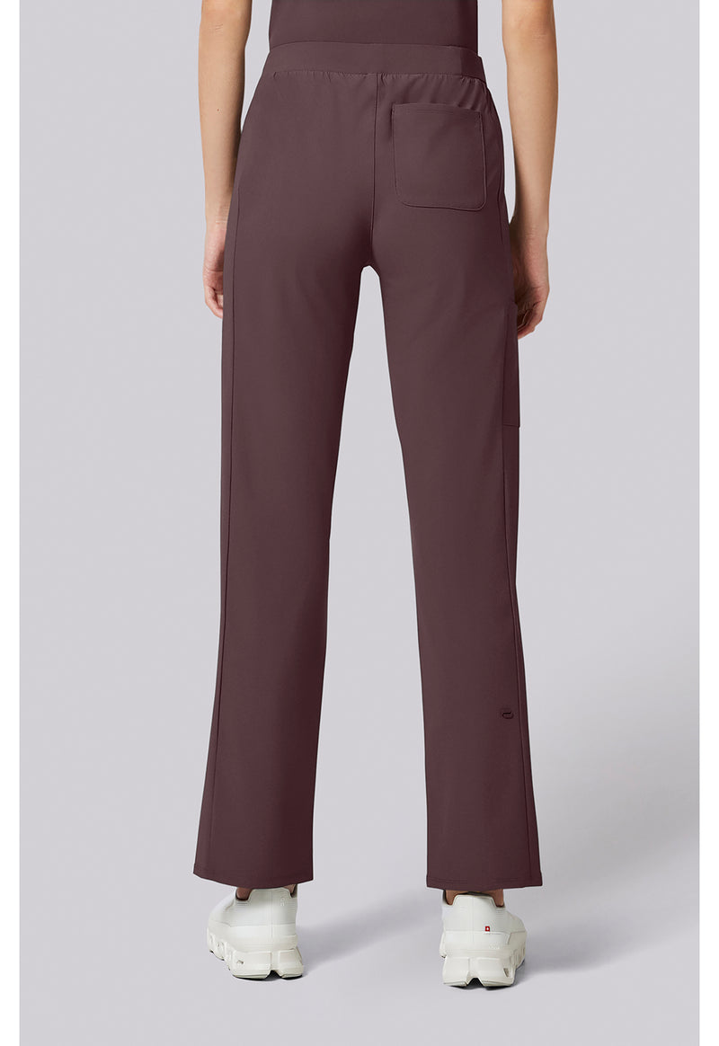Walnut Roast - Cherokee IN Pursuit Women Scrub Pants - Back View