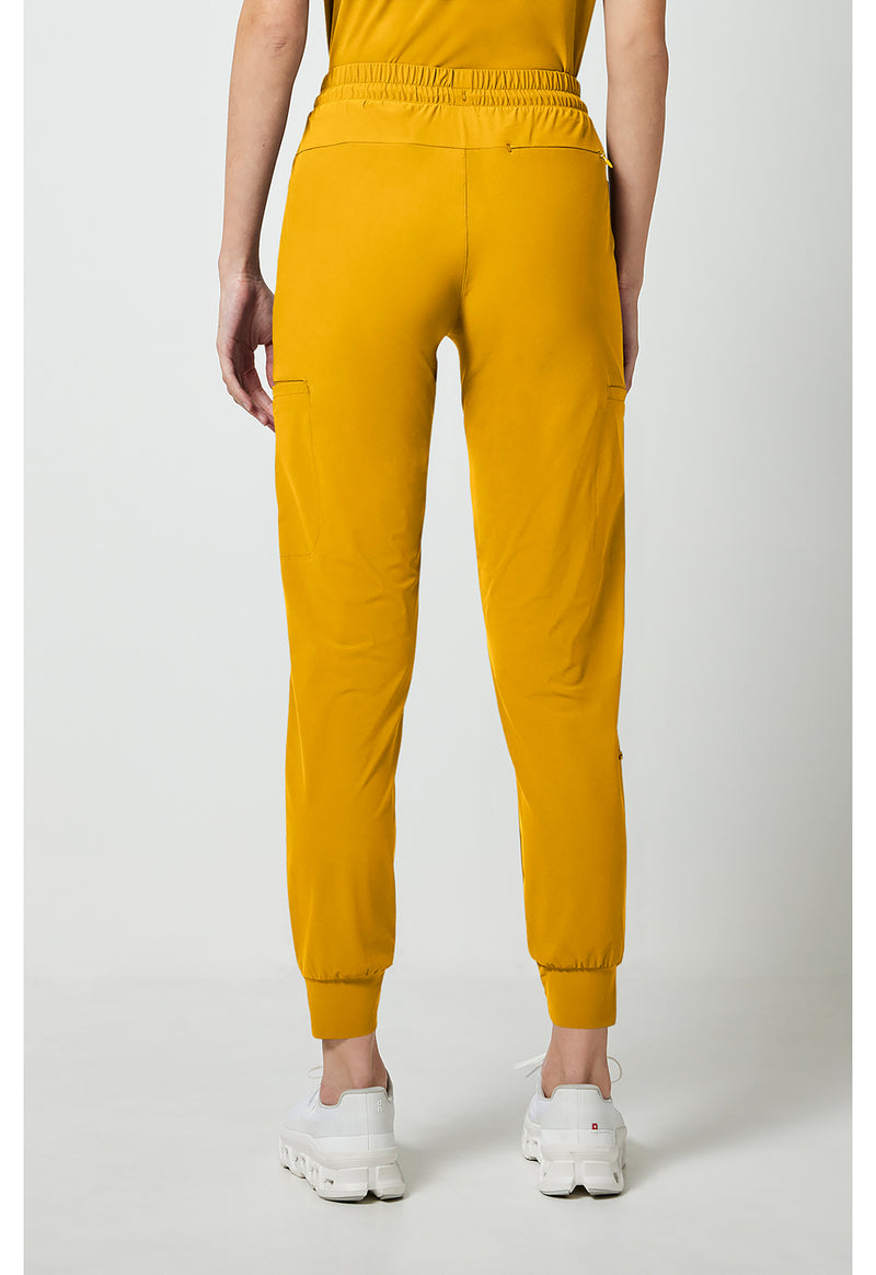 Butterscotch - Cherokee IN Pursuit Women Scrub Pants - Back View