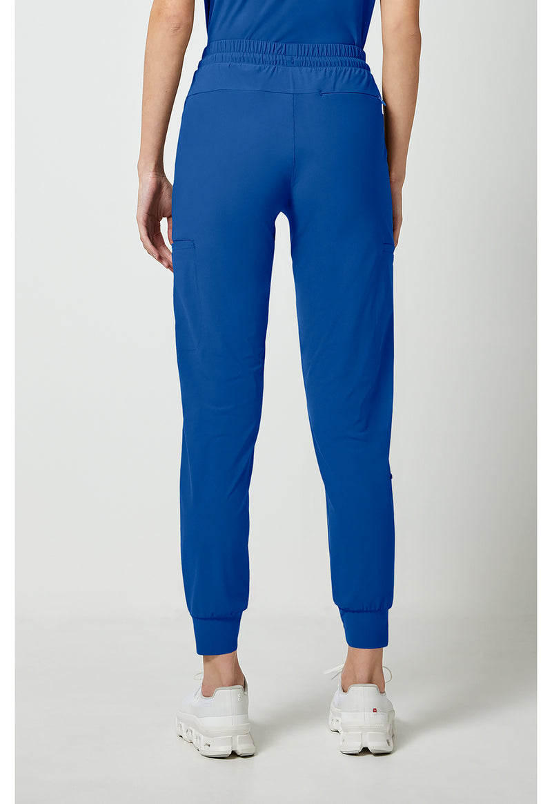 Royal - Cherokee IN Pursuit Women Scrub Pants - Back View