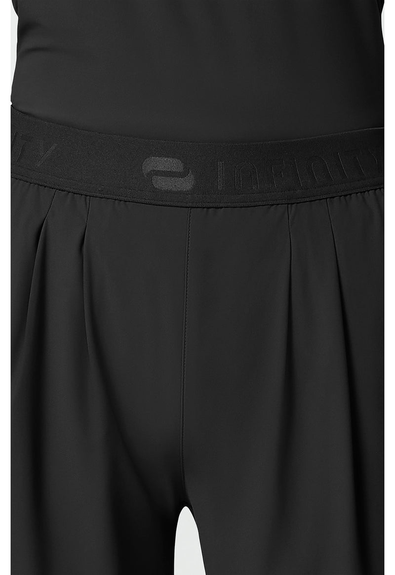Black - Women's 3-Pocket Wide Leg Pant – Petite (View 2)