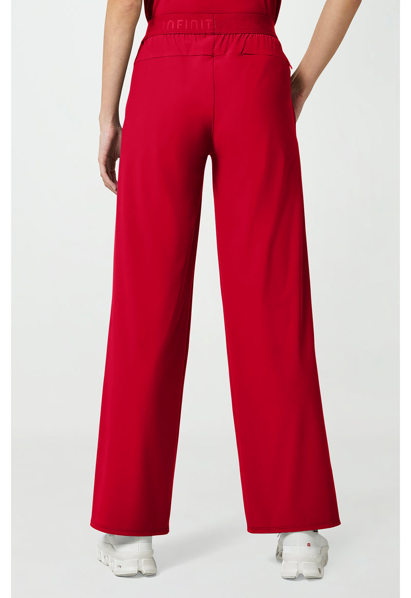 Cherry Pop - Women's 3-Pocket Wide Leg Pant – Petite (Back)