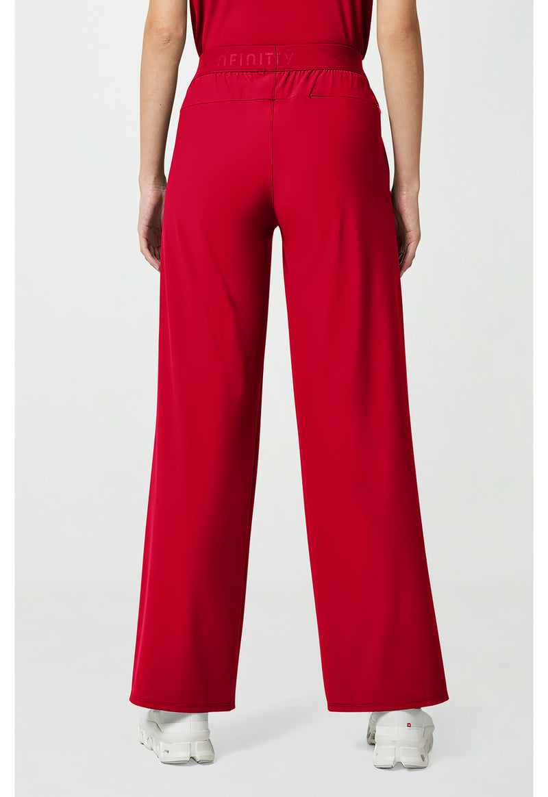 Cherry Pop - Women's 3-Pocket Wide Leg Pant – Regular (Back)