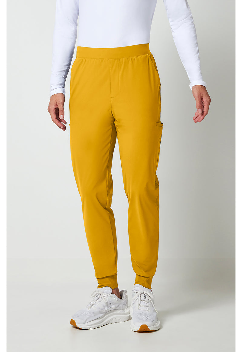 Butterscotch - Cherokee IN Pursuit Men Scrub Pants - Front View