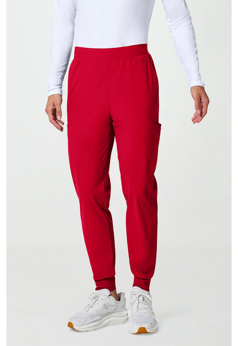 Cherry Pop - Cherokee IN Pursuit Men Scrub Pants - Front View