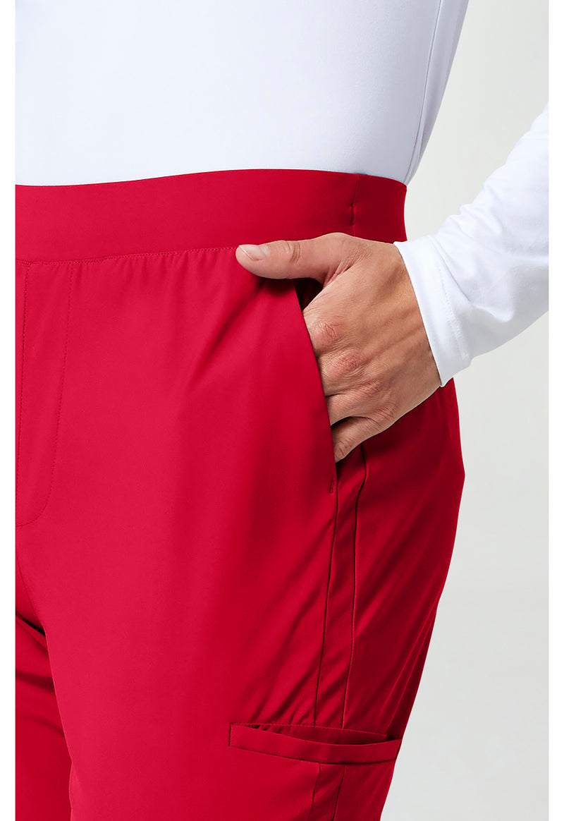 Cherry Pop - Men's 5-Pocket Jogger Scrub Pants (View 4)