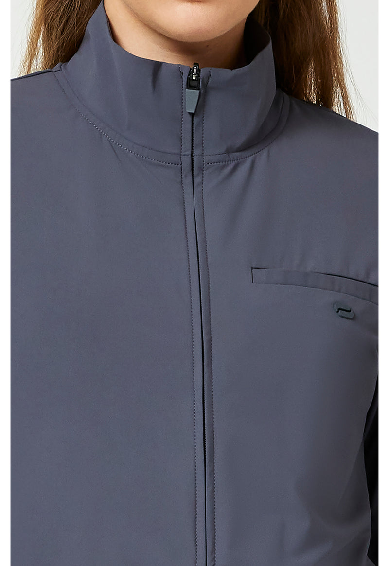 Pewter - Women's 3-Pocket Warm-up Jacket (View 2)