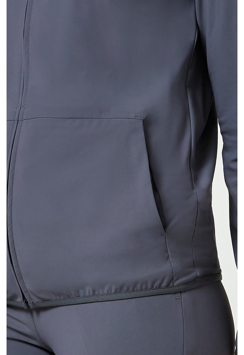 Pewter - Women's 3-Pocket Warm-up Jacket (View 3)