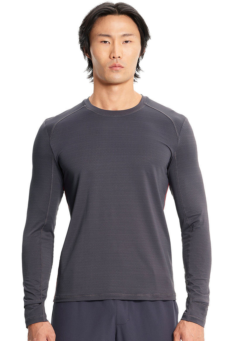 Pewter - Men's Long Sleeve Performance Underscrub