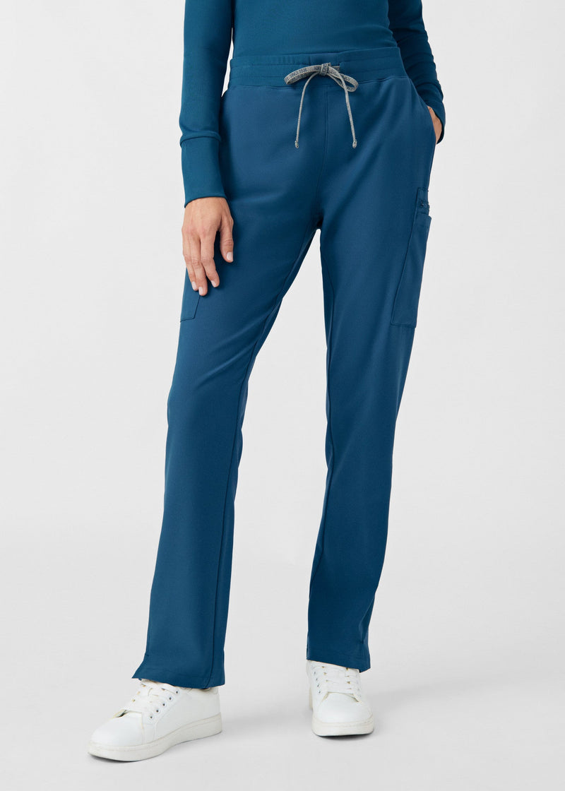 Caribbean - Landau Forward Women's 7 Pocket Cargo Scrub Pant for Nursing