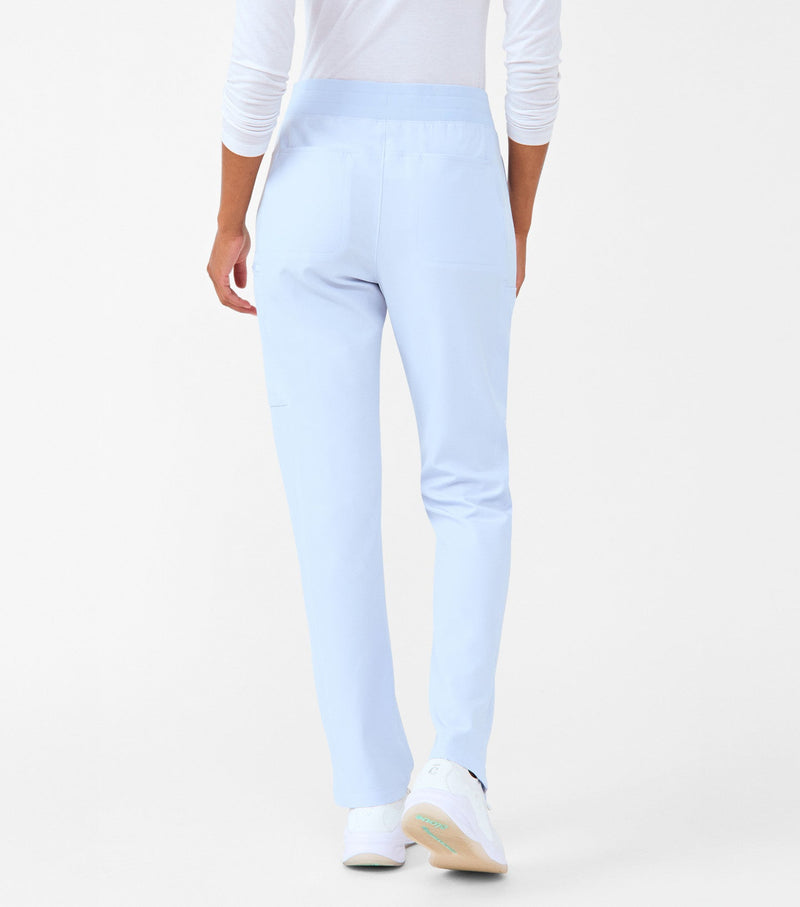 Ethereal Blue - Landau Forward Women's 7 Pocket Cargo Scrub Pant for Nursing