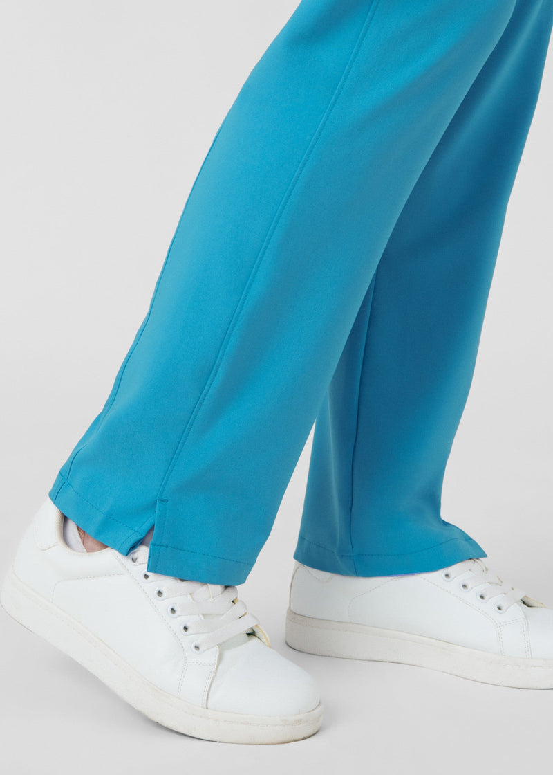 Teal - Landau Forward Women's 7 Pocket Cargo Scrub Pant for Nursing