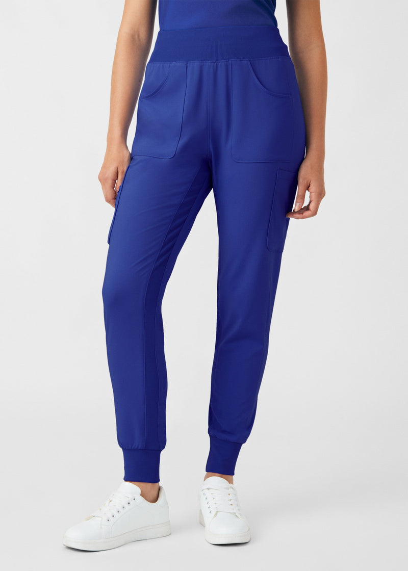 Galaxy - Landau Forward Women's 7 Pocket Cargo Jogger Scrub Pant for Nursing
