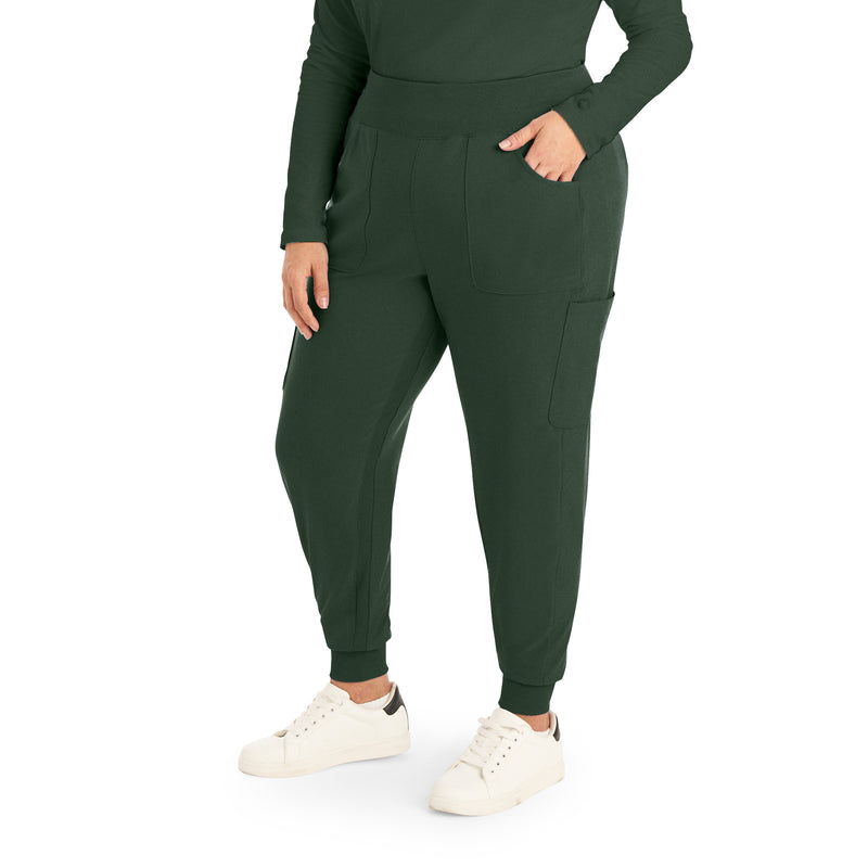 Mountain View - Landau Forward Women's 7 Pocket Cargo Jogger Scrub Pant for Nursing