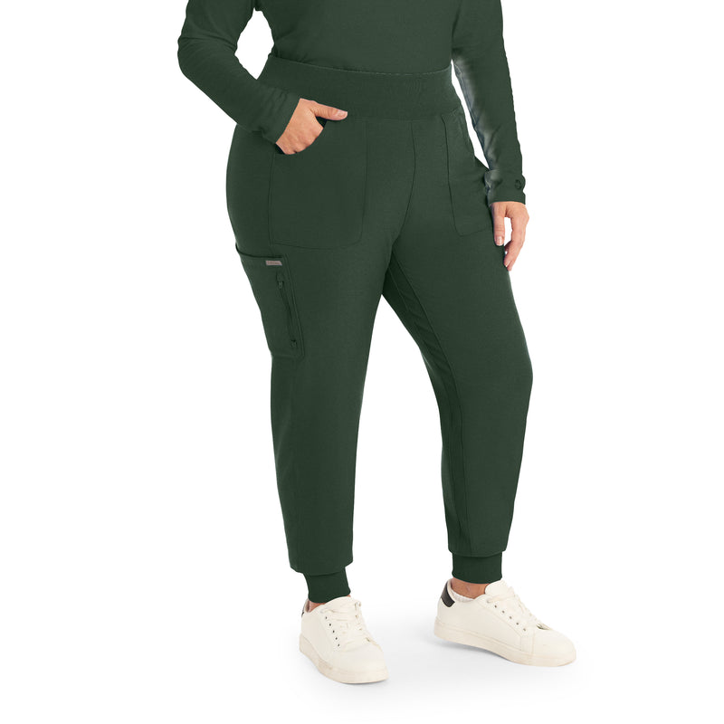 Mountain View - Landau Forward Women's 7 Pocket Cargo Jogger Scrub Pant for Nursing