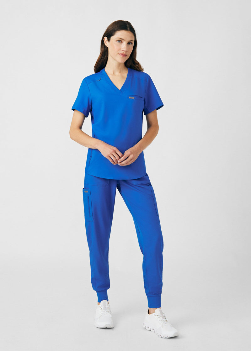 Royal - Landau Forward Women's 7 Pocket Cargo Jogger Scrub Pant for Nursing