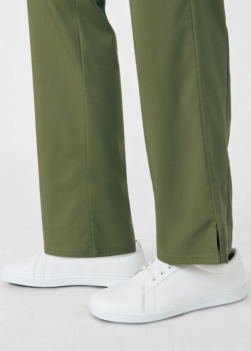 Olive Moss - Landau ProFlex Women's 5 Pocket Cargo Scrub Pant for Nursing