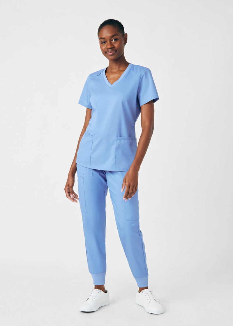 Ceil - Landau ProFlex Women's 6 Pocket Cargo Jogger Scrub Pant for Nursing