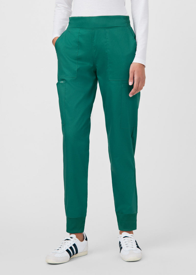 Hunter - Landau ProFlex Women's 6 Pocket Cargo Jogger Scrub Pant for Nursing