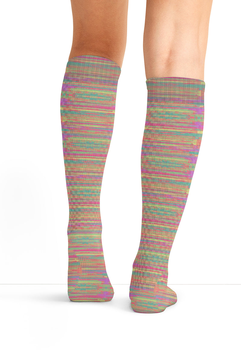 Bright Space - Knee High 15-20 mmHg Compression Socks (Back)