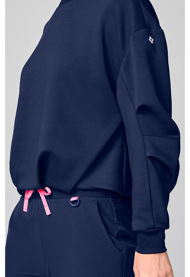 Navy - Bubble Pullover (View 3)