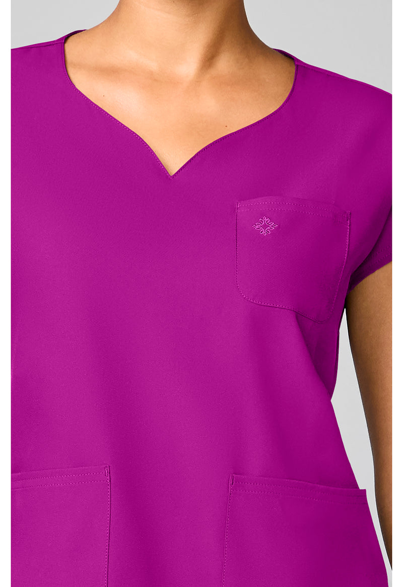 Back to the Fuschia - Dolman Sleeve Top (View 2)
