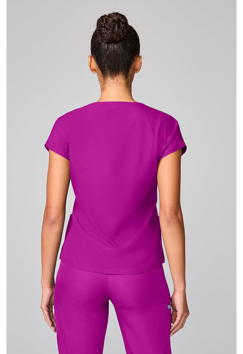 Back to the Fuschia - Dolman Sleeve Top (Back)