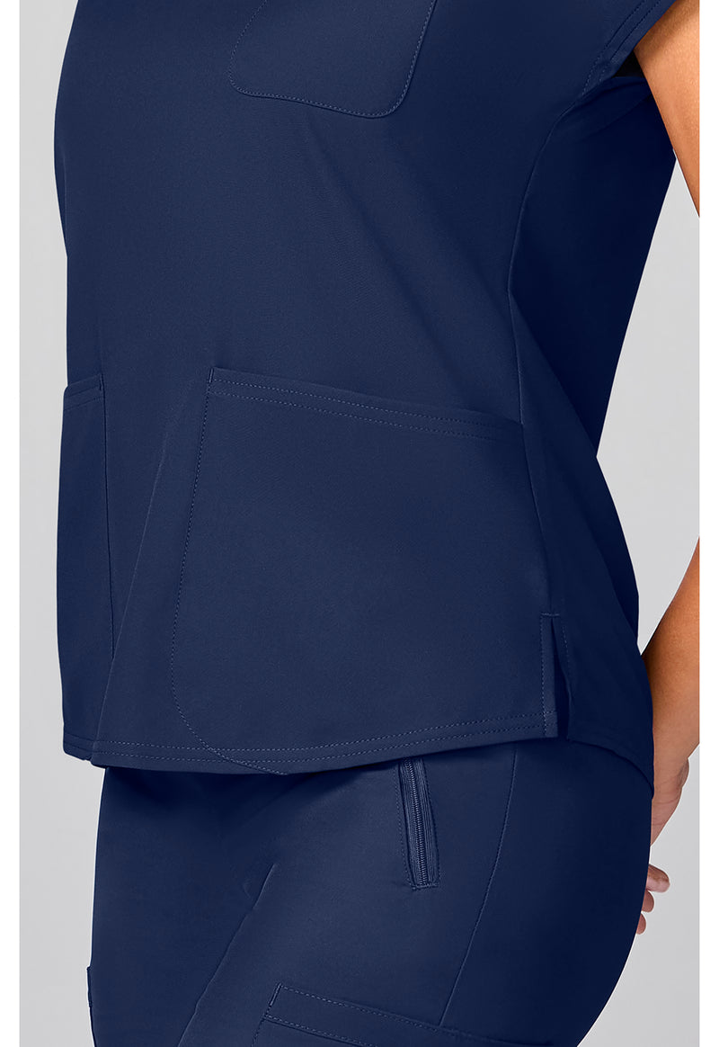 Navy - Dolman Sleeve Top (View 3)