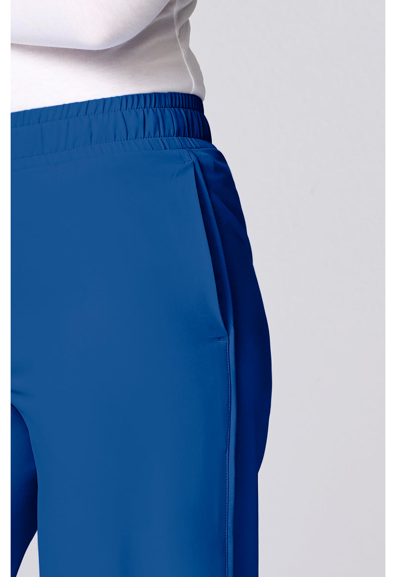 Royal - Women's Wide Leg Pintuck Scrub Pants (View 3)