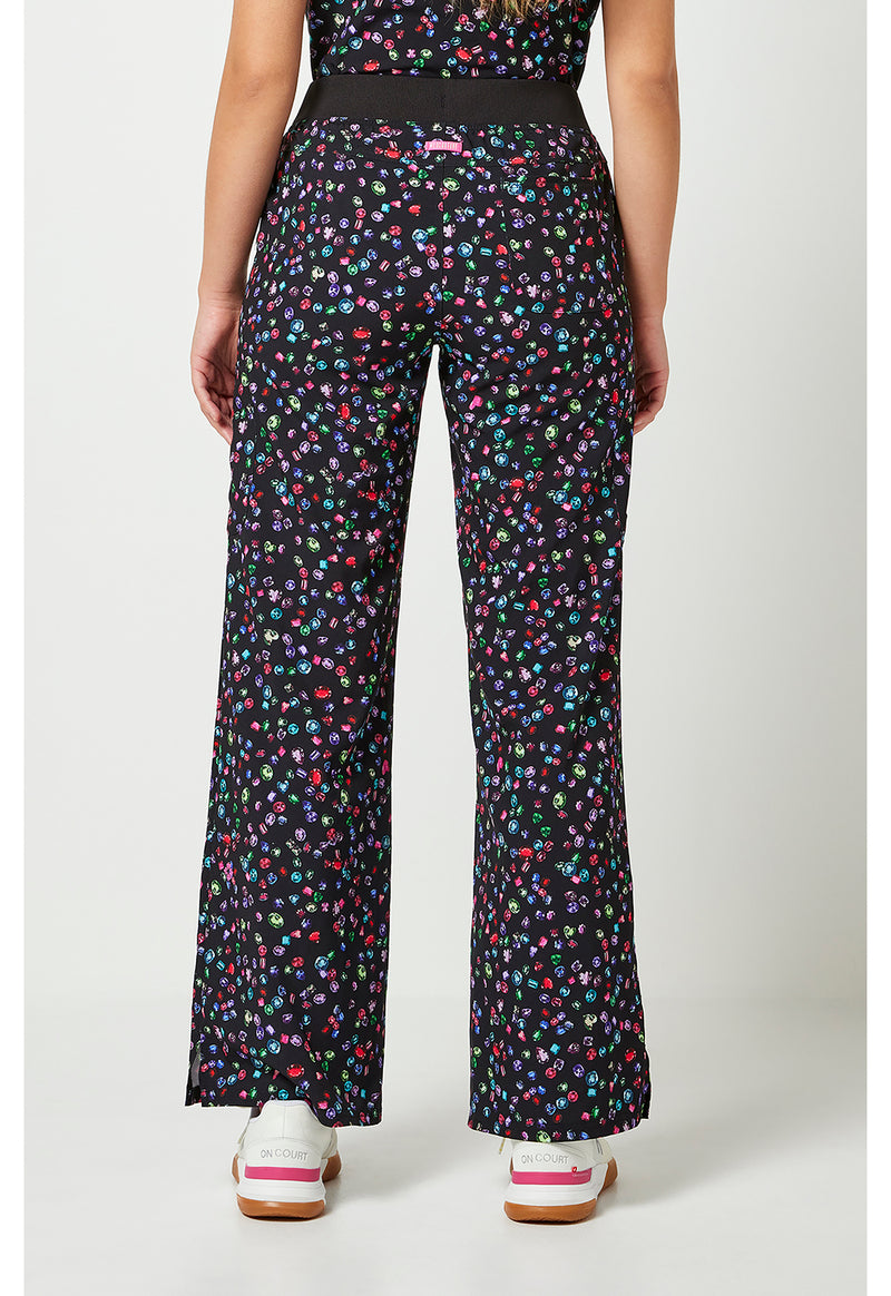 SPARKLING JEWELS - Wide Leg Pant (Back)