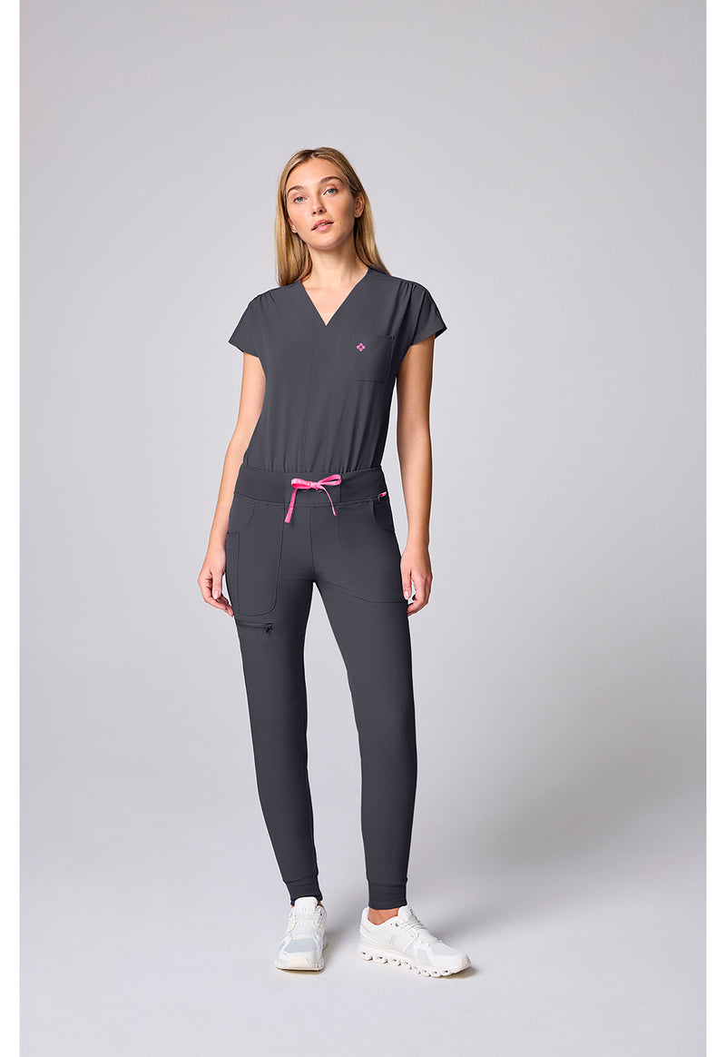 Pewter - Women's One Pocket Bodysuit (View 2)