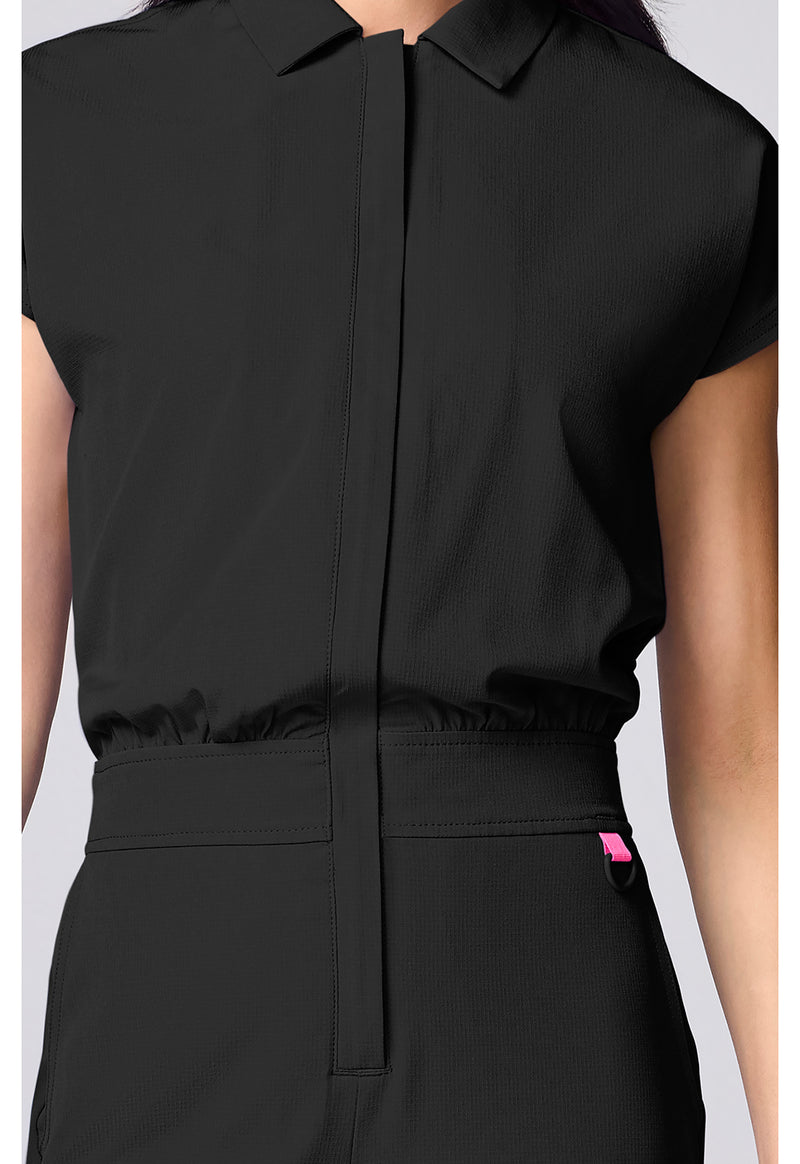 Black - Dolman Wide Leg Jumpsuit (View 2)