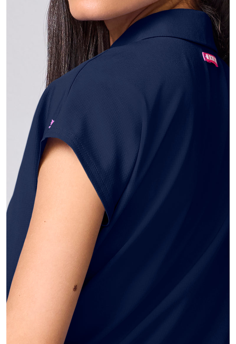 Navy - Dolman Wide Leg Jumpsuit (View 3)