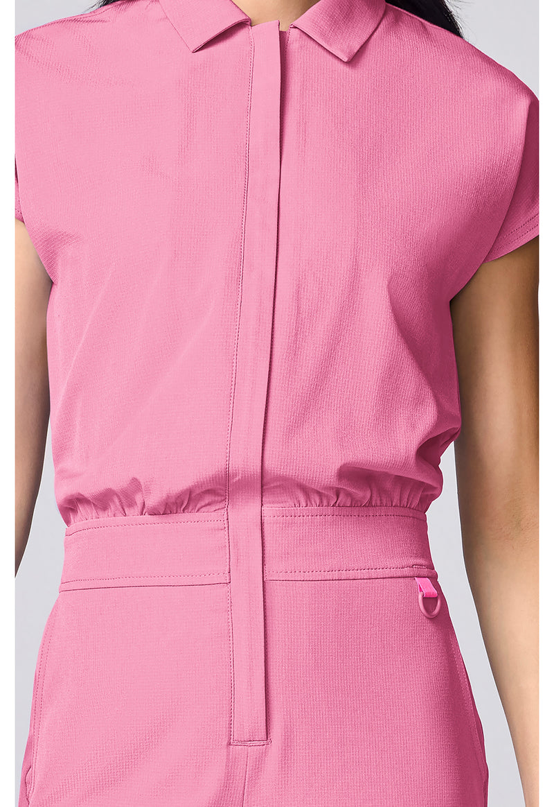 Pixel Pink - Dolman Wide Leg Jumpsuit (View 2)