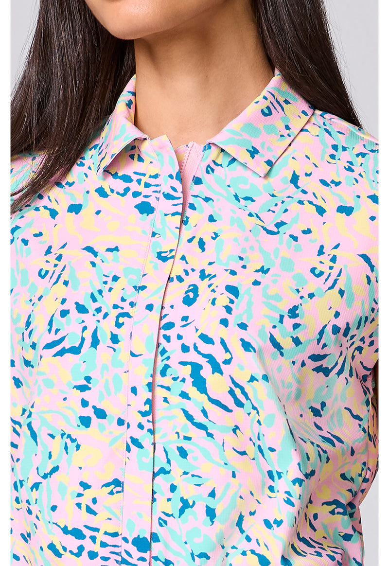 TUTTI FRUITTI TIGER - Printed Dolman Wide Leg Jumpsuit (View 2)