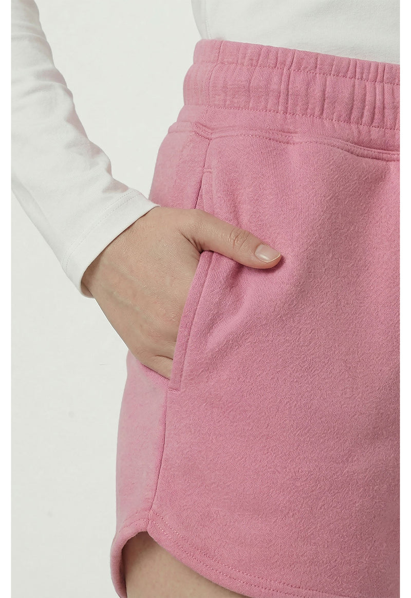 Pink Power Heather - Drawstring Short (View 3)