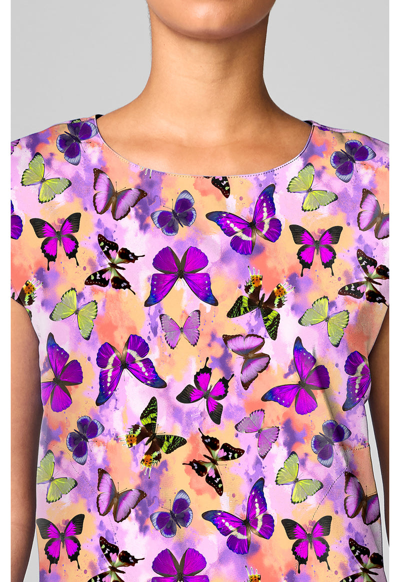 Dreamy Butterfly - Dolman Print Top (View 2)