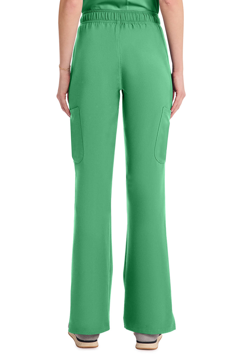 Mint Julep - Med Couture Insight Women Scrub Pants - Back View