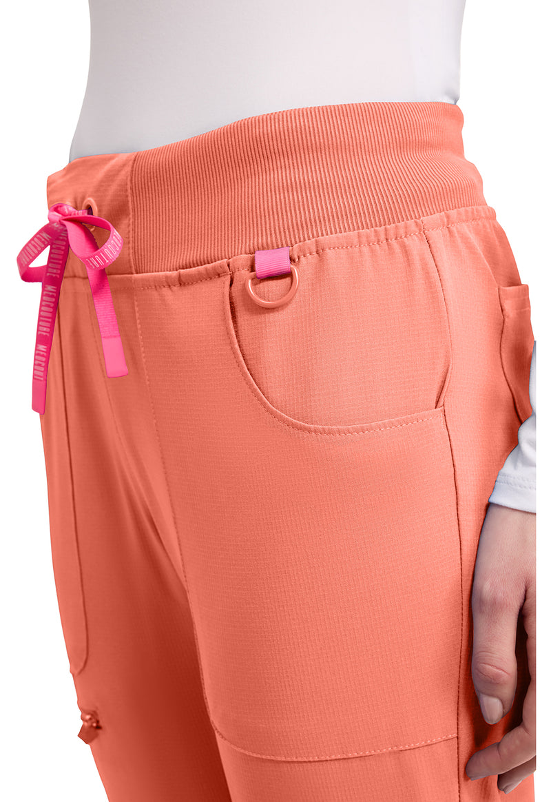 Coral Fusion - Women's Mid Rise Jogger (View 3)