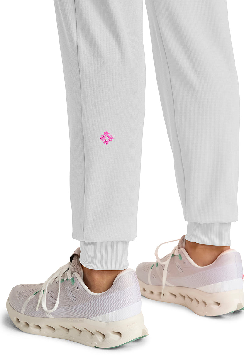 White - Women's Mid Rise Jogger (View 4)