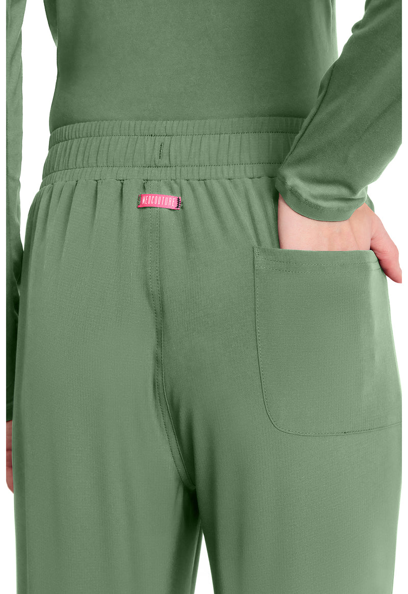Beyond Green - Women's Straight Leg Pull-On Scrub Pants (View 2)