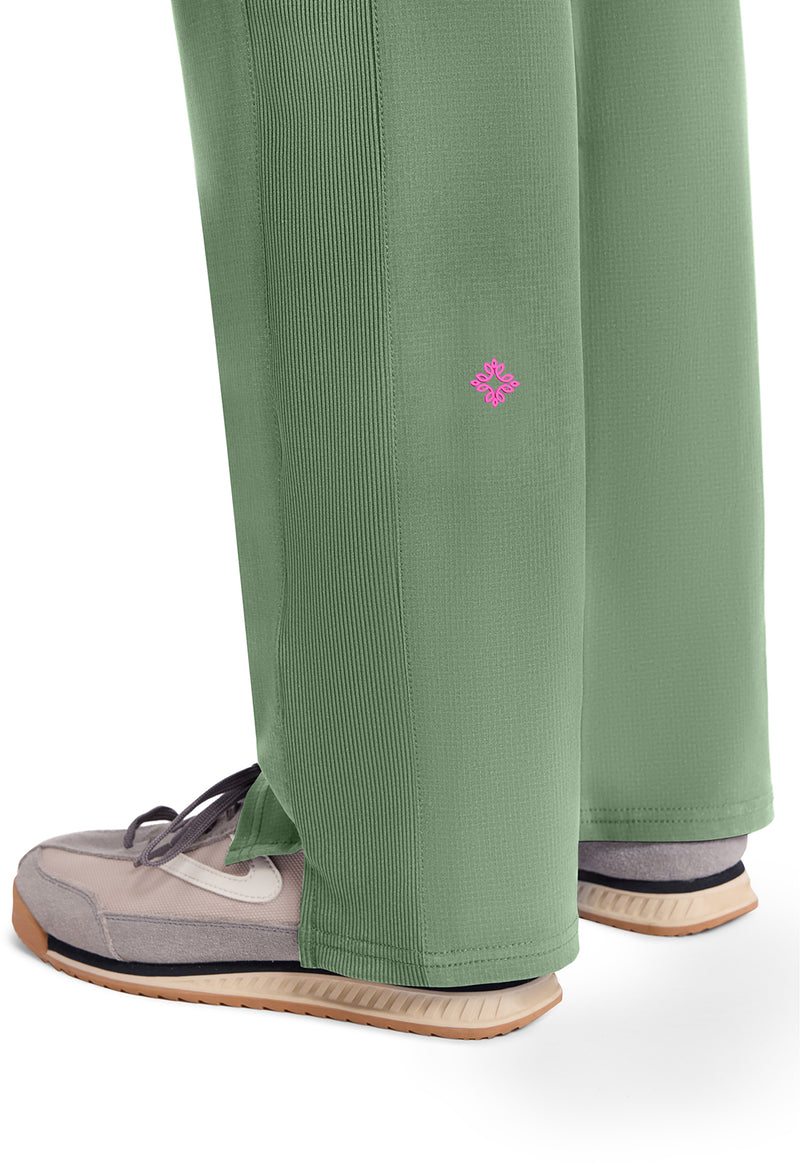 Beyond Green - Women's Straight Leg Pull-On Scrub Pants (View 3)