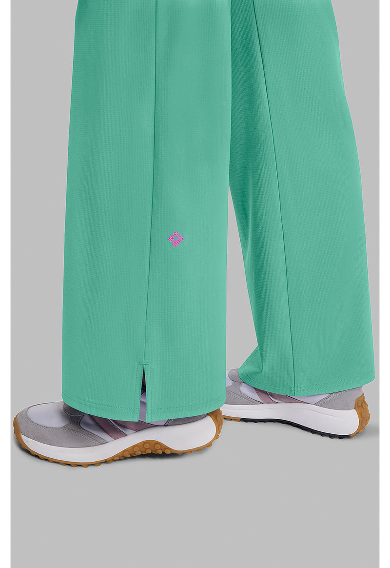 Mint Condition - Women's Wide Leg Pull On Scrub Pants (View 4)
