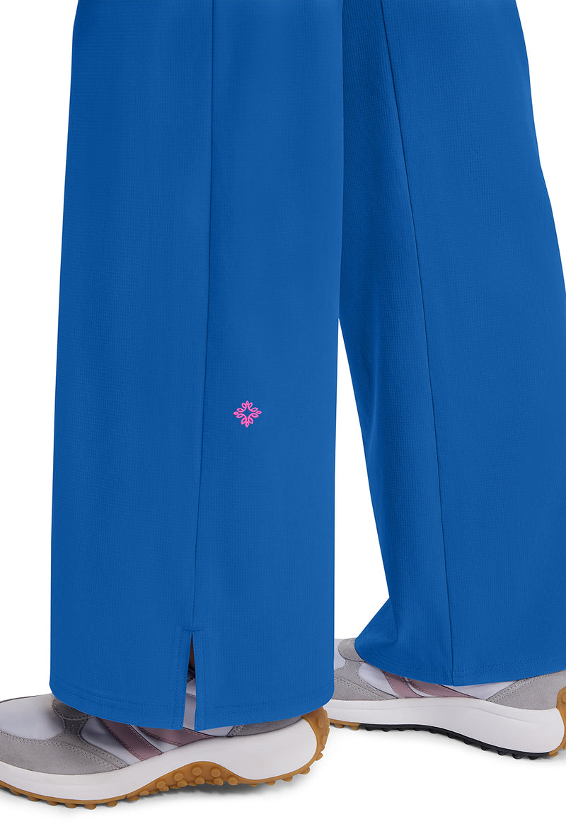 Royal - Women's Wide Leg Pull On Scrub Pants (View 3)
