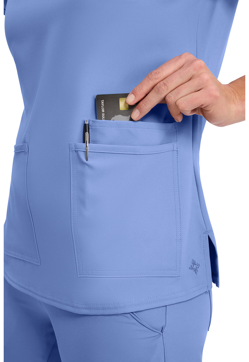 Ciel - Women's 3 Pocket Scrub Top (View 2)