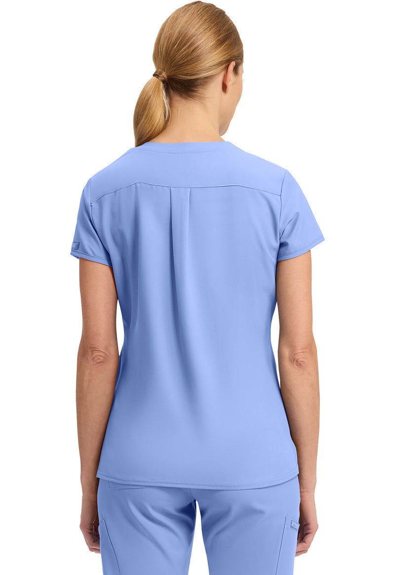 Ciel - Med Couture Insight Women Scrub Top - Back View