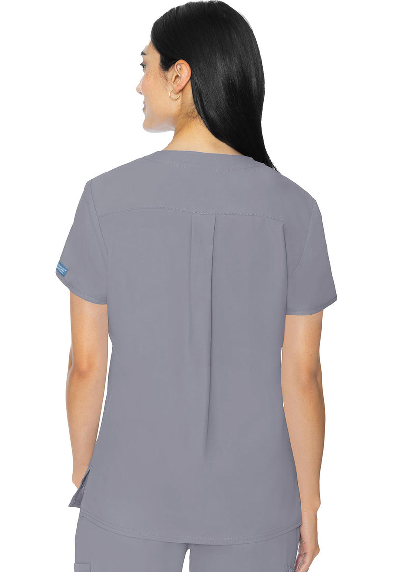 Cloud - Med Couture Insight Women Scrub Top - Back View