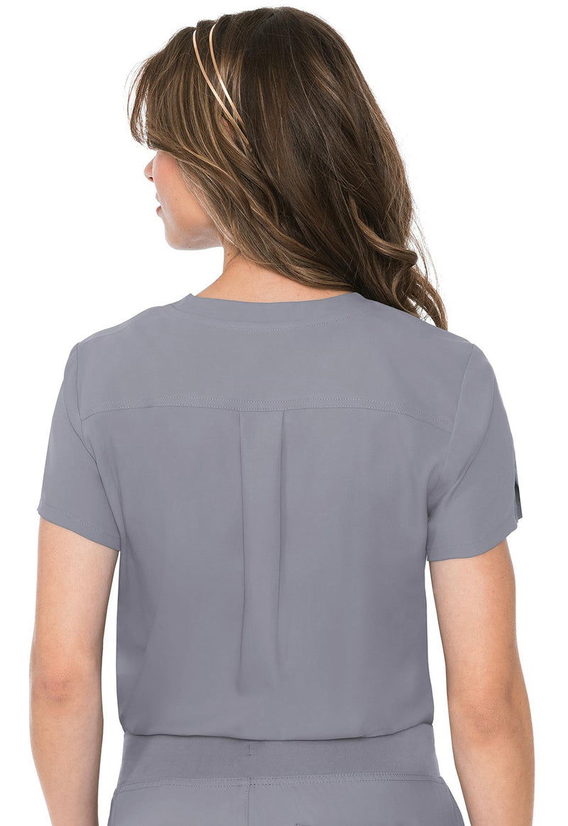 Cloud - Med Couture Insight Women Scrub Top - Back View