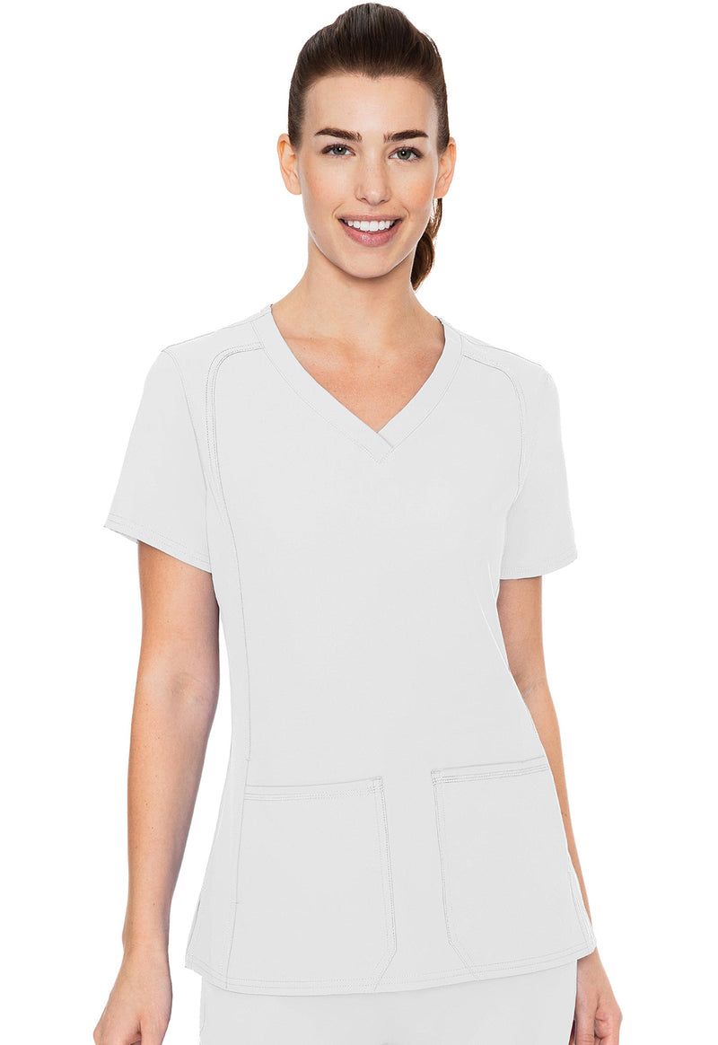 White - Side Pocket Top