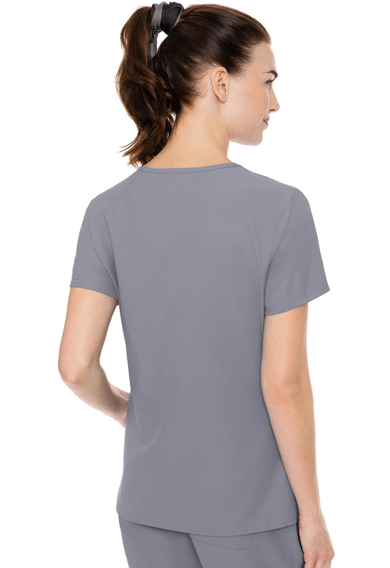 Cloud - Med Couture Insight Women Scrub Top - Back View