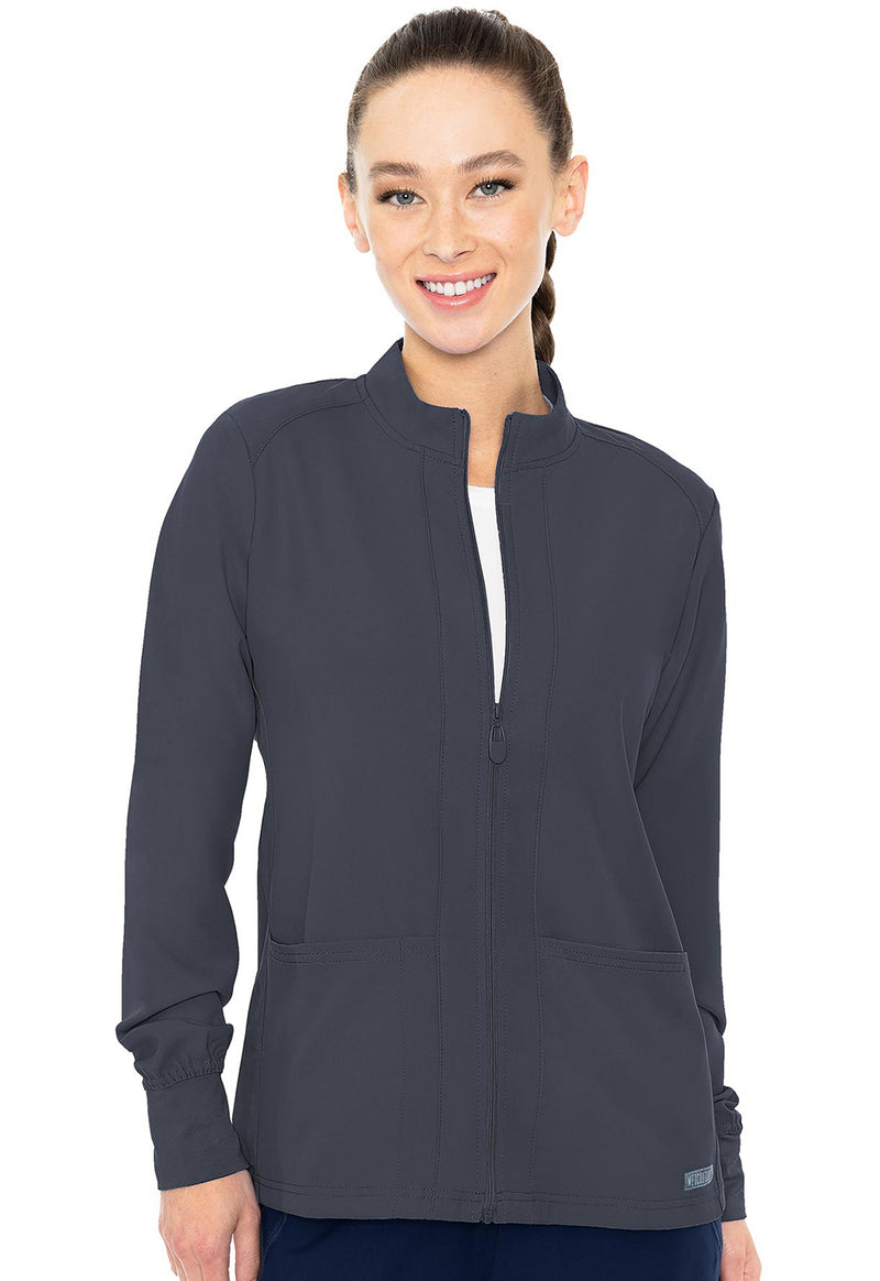 Pewter - Med Couture Insight Women Outerwear - Front View